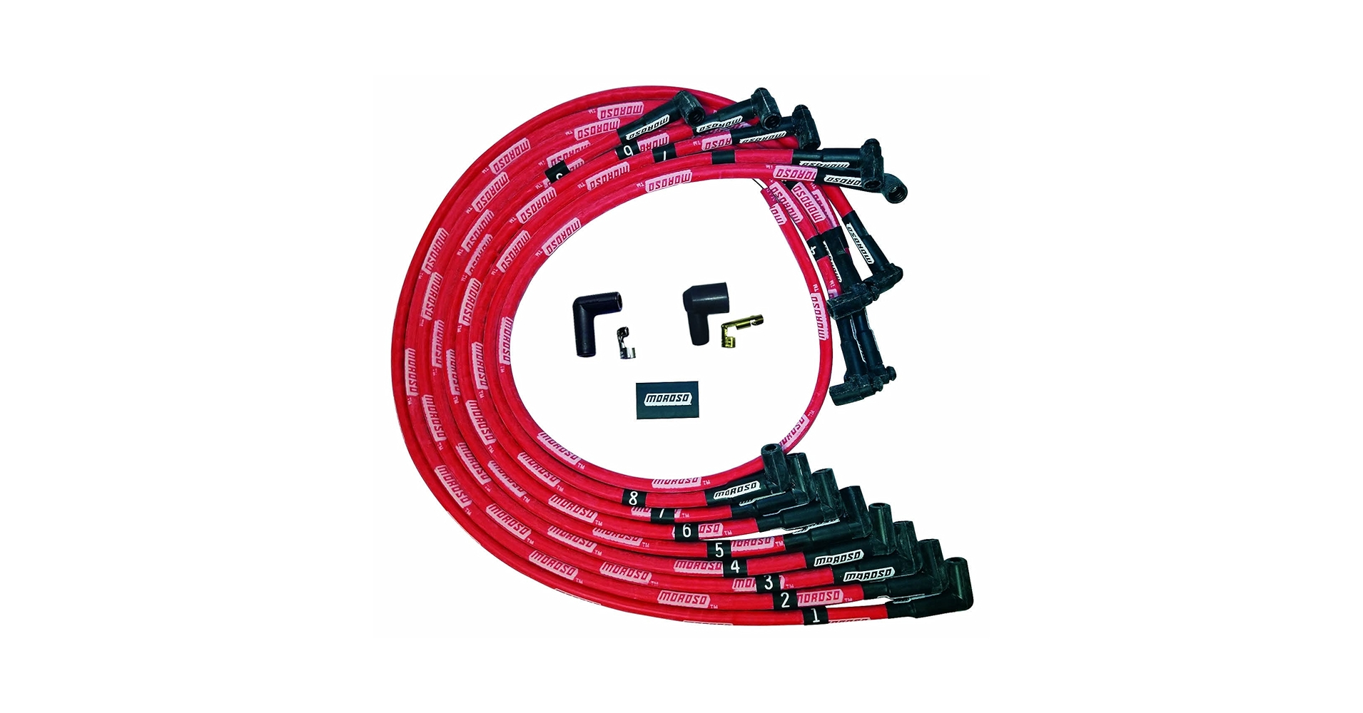 Amazon.com: Moroso 52528 Ultra Series Sleeved Red Spark Plug